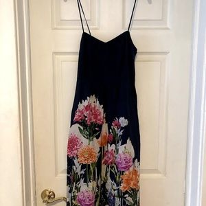 Anthropologie Moulinette Soeurs blue floral 0 dres